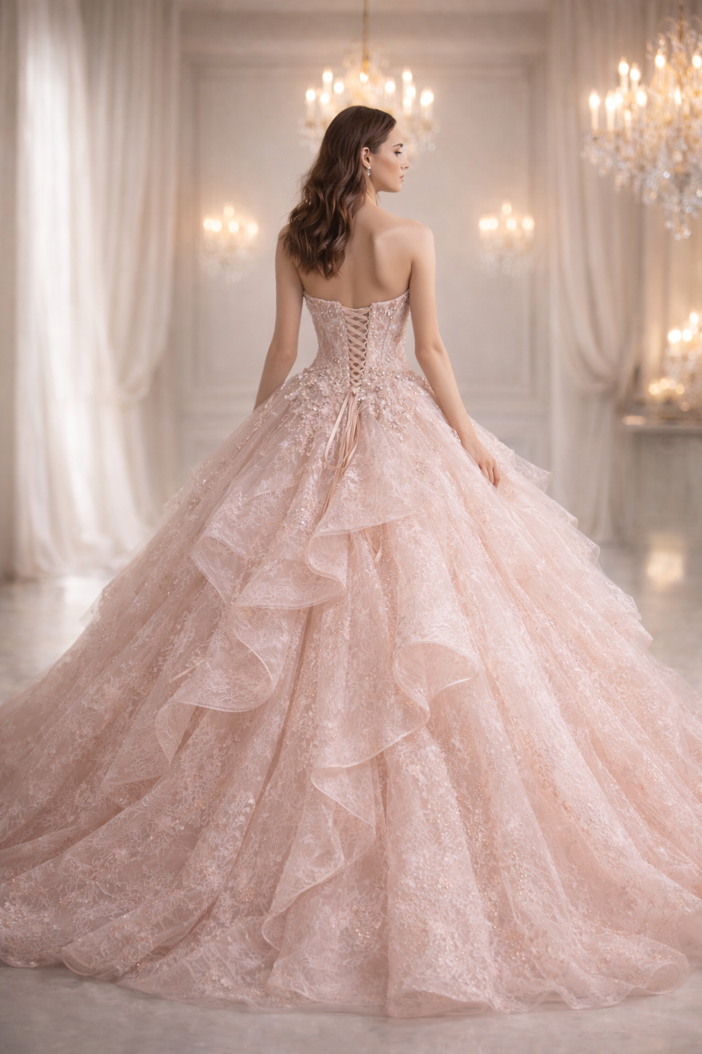Freda La Rose  The Blush Reverie Gown