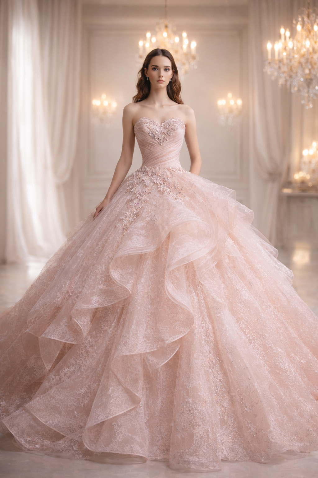 Freda La Rose  The Blush Reverie Gown